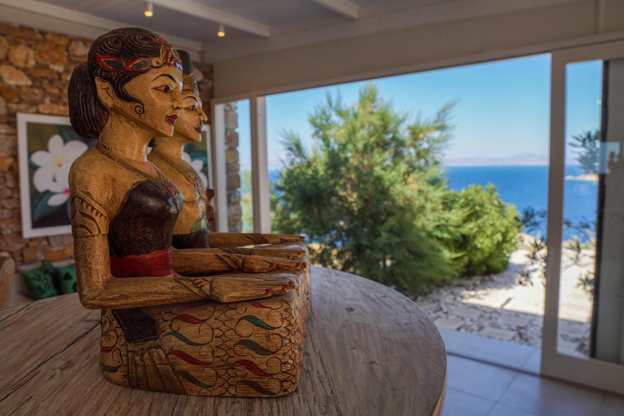 Villa Zen Dans Le Bleu Ermoúpoli Eksteriør bilde